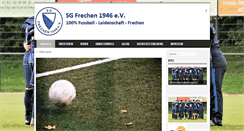 Desktop Screenshot of frechen46.de